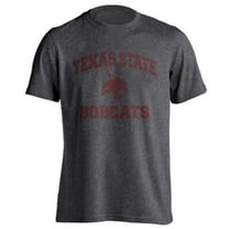Texas State University Bobcats TXST Distressed Retro Short Sleeve T-Shirt