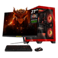 thumbnail image 1 of PC Gamer Completa con IA Xtreme PC Gaming NVIDIA GeForce RTX 5060 AMD Ryzen 7 5700 32GB SSD 1TB Monitor Curvo 27 180Hz Sistema Liquido WIFI Red gaming 1080p, estudios y multitarea, 1 of 6