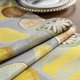 thumbnail image 4 of Linen table runner, tablecloth with lemon embroidery and tassels, 4 of 4