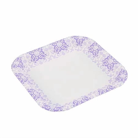 Brand Buzz Glad Everyday Paper Disposable Plates - Pack of 50