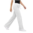thumbnail image 6 of Enjoytime Women's Sweatpants Solid Color Drawstring Lounge Pants Casual Athletic and Outdoor Sweatpants with Pocket, 6 of 8