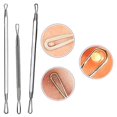 thumbnail image 2 of Kit de herramientas para extraer espinillas, kit profesional de eliminación de acné, herramienta extractora de comedones y espinillas, 10 Uds., 2 of 5
