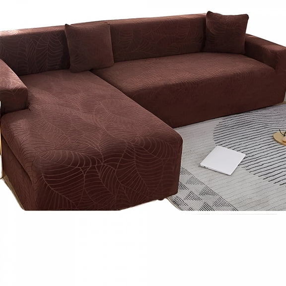 AUQ Sofa Cover for Living Room Elastic Thick Waterproof Sofa Cover 1/2/3/4 Seater L-Shaped Corner Sofa Cover Couch Covers for Sectional Sofa