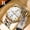 Gold-plated steel, variant on New Men's Watch: Gold Calendar Quartz Watch, Men's Luminous Steel Band Business High-End Waterproof Quartz Wristwatch