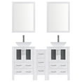 thumbnail image 2 of LessCare Modern 72'' Double Bathroom Vanity Set with Mirror, 2 of 2