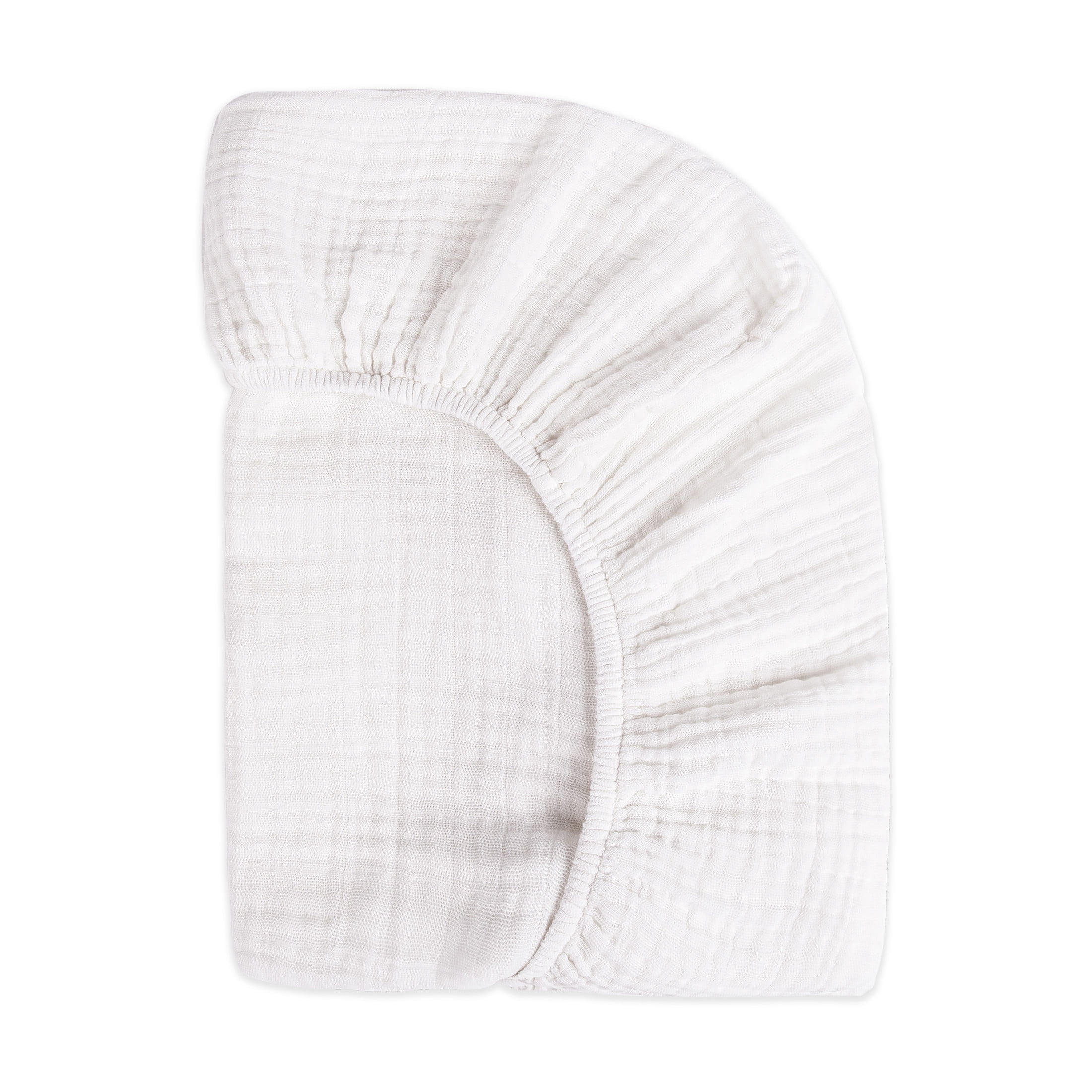 Babyletto Mini Crib Sheet in GOTS Certified Organic Muslin Cotton