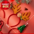 thumbnail image 5 of Joyfy 8 PCS Christmas Headbands 3D Head Hat Headbands for Kids Women Men, Christmas Party Christmas Costume Accessories Christmas Party Gifts Photo Booth Party Favors, 5 of 10