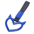 thumbnail image 2 of Wall hangs,1pcs Ring Heart Shape Car Handle With Drift Pendant Rear Bumper Warning Decoration Heart Shape Handle With Drift Pendant For Car Bus Interior Exterior Decoration, 2 of 6