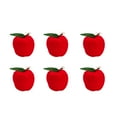 thumbnail image 2 of Darzheoy 6Pcs Apple Christmas Ornaments Christmas Tree Mini Red Apples Hanging Ornaments Christmas Tree Decoration Fake Apples Pendants Decoraitive for Xmas Tree Holiday, 2 of 6