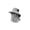 Gray, variant on Men's Sun Hat with Detachable Face Neck Flap Wide Brim Boonie Hat for Outdoor Activities Hiking Camping Fishing