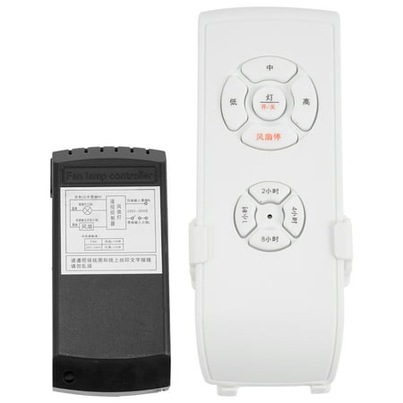 

NUOLUX 1 Set Ceiling Fan Remote Control Universal Fan Lamp Remote Replacement