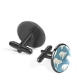 thumbnail image 2 of Polar Bear Stylish Cufflink Set for Dress Shirts, Made of Stainless Steel, for Formal Events, 2 of 6