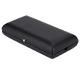 thumbnail image 4 of Yazoeia PU Leather Cover Black Oboe Reed Container Box Case with Slots for 3pcs Reeds YQ320-8382, 4 of 13
