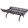thumbnail image 3 of Liberty Foundry G1024-4 24" Heavy-Duty Cast-Iron Fireplace Grate (4" Clearance), 3 of 6