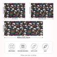 thumbnail image 4 of Haosy Satin Pillowcase for Hair and Skin Standard Cooling Silk Pillow Case with Envelope Closure Crazy Cool Skull 20"x26", 4 of 9