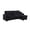 Black, variant on GOOEEN Chenille Pull Out Sofa Bed Modern L-Shaped Sleeper Sofa Gray