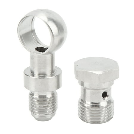Banjo Kit, M18x1.5mm To 6AN High Stainless Steel Rustproof Oil Feed ...