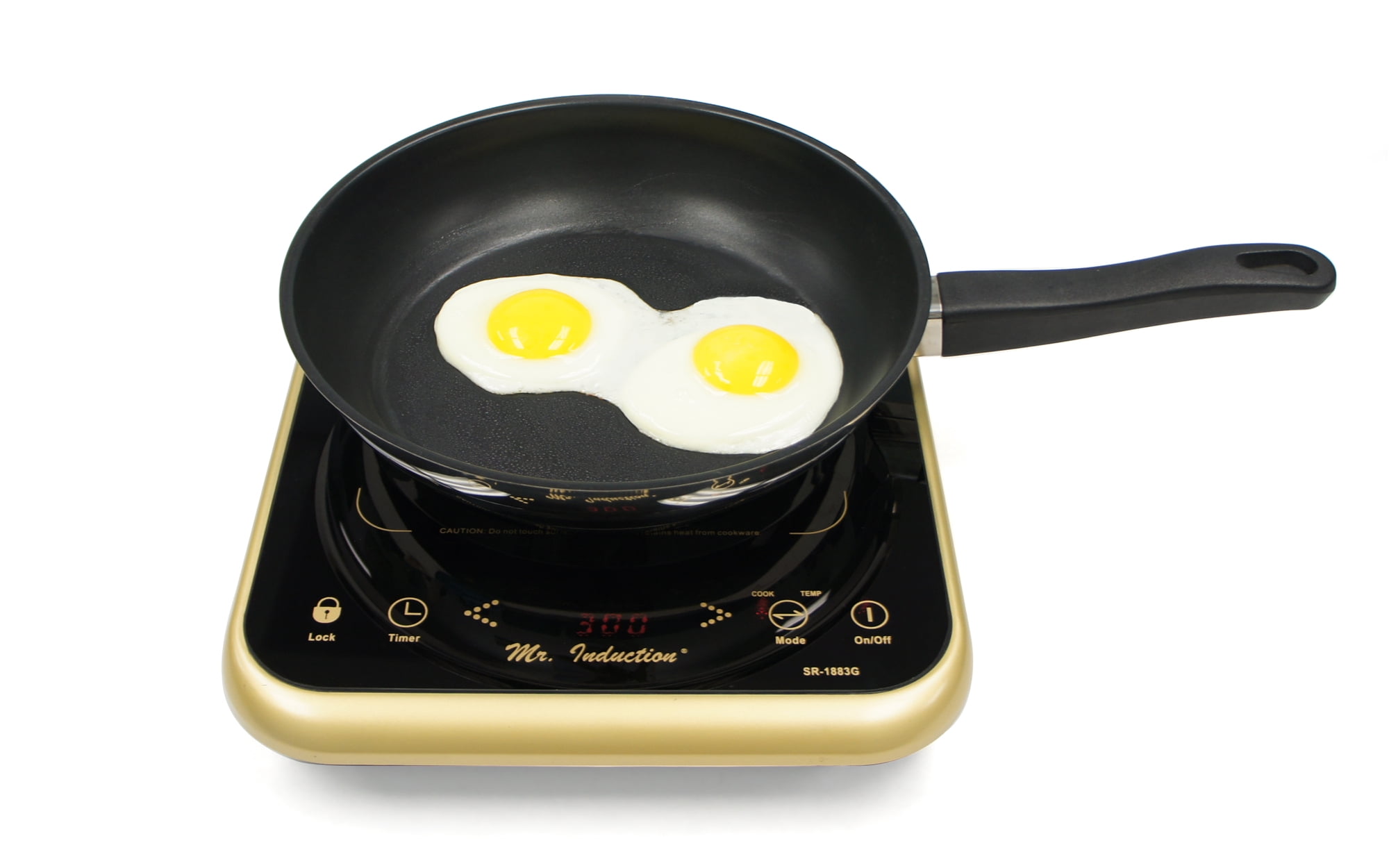 Sunpentown SR-1883G-42B 1650 Gold Induction Cooker with Stainless Steel Pot