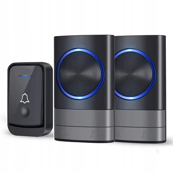 Electronic music doorbell one to two wireless pager smart sensor doorbell