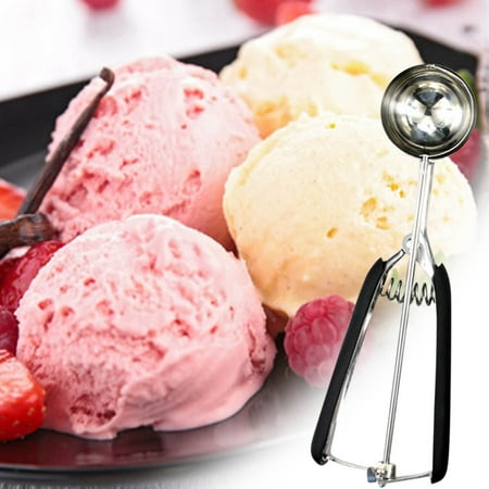 

Tepsmf Cookie Scoop - Ice Cream Scoop - Premium Cookie Dough Scoop For Baking - Stainless Steel - Small Scoop Medium & Large Scoop Optional Fall Home Decor