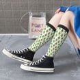 thumbnail image 5 of KLL Christmas Trees Print Cool Socks Men's Women's Crew Socks Funny Crazy Novelty Stockings, 5 of 6