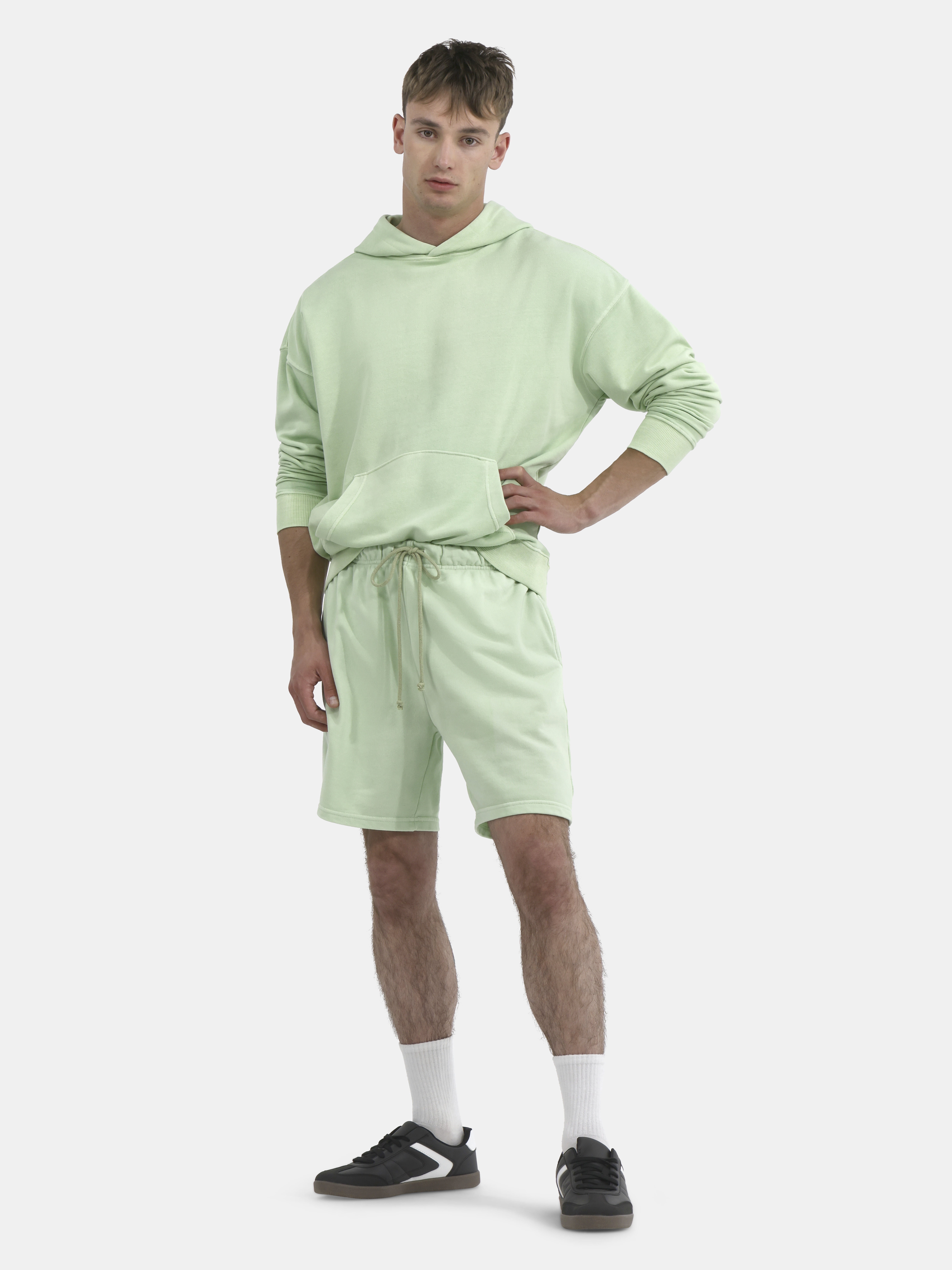 Soft Fleece Jogger Shorts, 6" Inseam, Men's and Big Men's