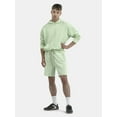 thumbnail image 2 of No Boundaries Soft Fleece Jogger Shorts, 6" Inseam, Men's and Big Men's, 2 of 5