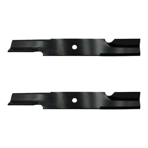 Qty 2: Notched Air-Lift Blade
 Fits John Deere Replaces AM104490
