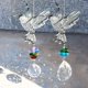 thumbnail image 1 of Atrapasol para ventana, atrapasol de cristal arcoíris con luna y estrellas colgantes, 1 of 5