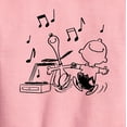 thumbnail image 2 of Peanuts - Snoopy Dancing - Toddler & Youth Crewneck Fleece Sweatshirt, 2 of 5