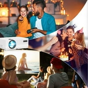 VANKYO Leisure 470 Mini Projector with Synchronize Smart Phone Screen, Full HD 1080P Supported and 250’’ Display, 4000 Lux WiFi Portable Projector Compatible with TV Stick, PS4, HDMI, VGA, TF, AV, USB
