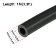 thumbnail image 2 of Fuel Line Hose 8mm ID 14mm OD 3.3ft Oil Line Fuel Pipe Rubber Water Hose Black, 2 Clamps, 2 of 3
