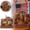 thumbnail image 4 of XINGAG 250th Anniversary Decor 1776–2026, 4th of July Patriotic Table Decorations, Red White and Blue Patriotic Decor, Memorial Day Decorations Independence Day Home Office Table Centerpieces Sign, 4 of 7
