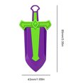thumbnail image 3 of Espada impresa en 3D, espada de gravedad magnética, juguete de espada de plástico, juguetes para niños, 3 of 7