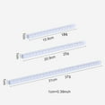 thumbnail image 2 of Clear Acrylic Straight Ruler 0-30cm Plastic Ruler for Students Math Drawing Tool for Engineers Math Geometry, 2 of 8