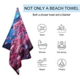 thumbnail image 2 of Independence Day Of The United States Flag Beach Towel Microfiber Beach Towels Sand Free Quick Dry Lightweight Travel Towels, 2 of 7