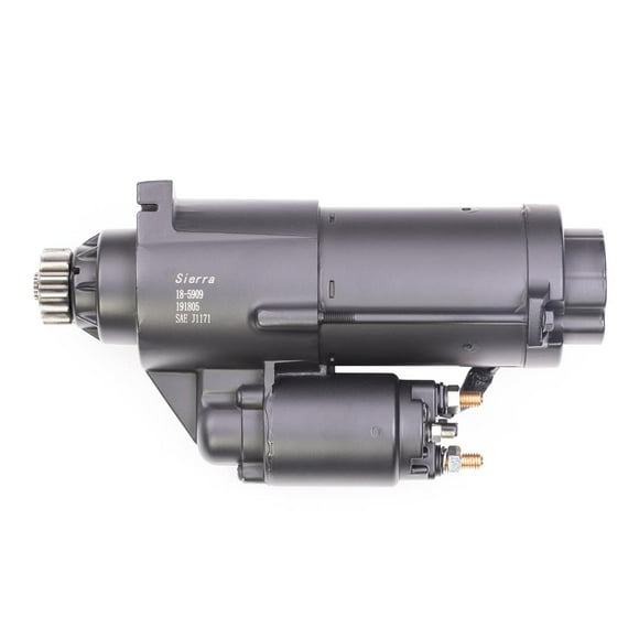 Sierra Marine Starter 18-5909 Marine Series; Outboard; Permanent Magnet Gear Reduction; 4.909 1 Gear Reduction Ratio; For Use With Evinrude G2 Engines