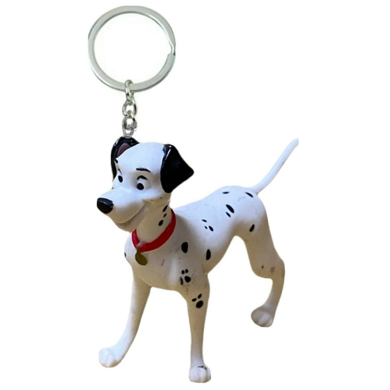 pskaufmanfootwear Dalmatian Print Ball Chain Keyring