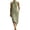 0608liGreen, variant on Womens Sleeveless Midi Dress with Pockets Summer Button up Knee Length Sundress Casual Loose Fit Beach Dress Turtleneck Tank Dress 0608liRD2 XL
