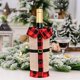 thumbnail image 2 of Cubierta de botella de Navidad, Bolsas de botella , de para proteger de cuello y botón más nuevo Conjuntos de botellas mayimx tapa de botella de vino, 2 of 9