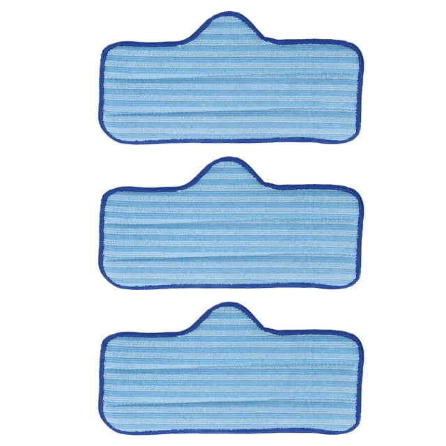 Mop Pad Mop Cleaning Cloth Mop Refill Mop Replacement Pad Fiber Mopping Pad 3PCS Microfiber Mop Pads Refill Replacement Mopping Cleaning Cloth Accessory Fit For Dupray Mops