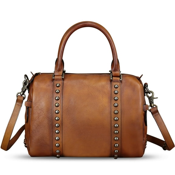 Genuine Leather Purse and Handbag for Women Retro Leather Crossbody Shoulder Bag