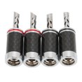 thumbnail image 4 of Conector Banana 4 Piezas Acabado Cromado ANGGREK, 4 of 8