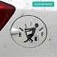 thumbnail image 3 of 3 pegatinas decorativas para el tanque de combustible, pegatinas para la tapa del tanque de combustible del automóvil, pegatinas resistentes al desgaste para el automóvil, pegatinas para el tanque d, 3 of 5