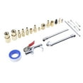 thumbnail image 3 of 24pcs 1/4" NPT Air Accessory Air Compressor Hose Tool with Blow, 3 of 6
