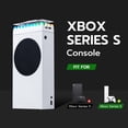 thumbnail image 3 of RGB Cooling Fan for Xbox Series S, Cooling System with 3 Speed Level Adjustable, 7 Modes RGB Light Strip, Dust Filter, Low Noise and 2 USB Port, Cooler Fan for Xbox Series S Console(Black), 3 of 9