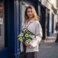 thumbnail image 6 of FORMRS 15-15.6 inch Laptop Sleeve Case Soft Carrying Quilted Computer Bag Cover, White Flower Pattern, 6 of 7