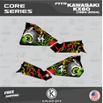 thumbnail image 2 of Kalair GFX Graphics Kit for Kawasaki KX60 (1984-2004) Core Series, 2 of 5