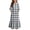 White, variant on Atogsazn Girl's Summer Plaid Maxi Dress Kids Casual Flowy Ruffle Short Sleeve Dresses Tiered Sundress Black 9-10 Years Fashion