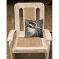 thumbnail image 2 of Carolines Treasures JMK1219PW1818 Night Heron Canvas Fabric Decorative Pillow  18H x18W multicolor, 2 of 2